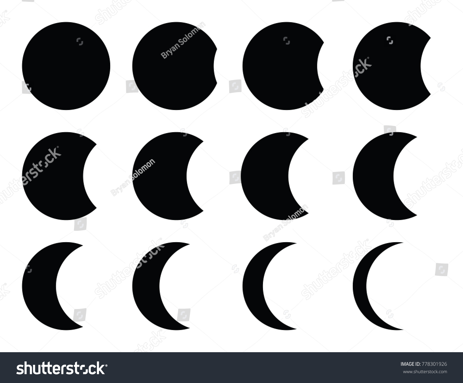 Crescent-shape Stock Vectors, Images & Vector Art | Shutterstock