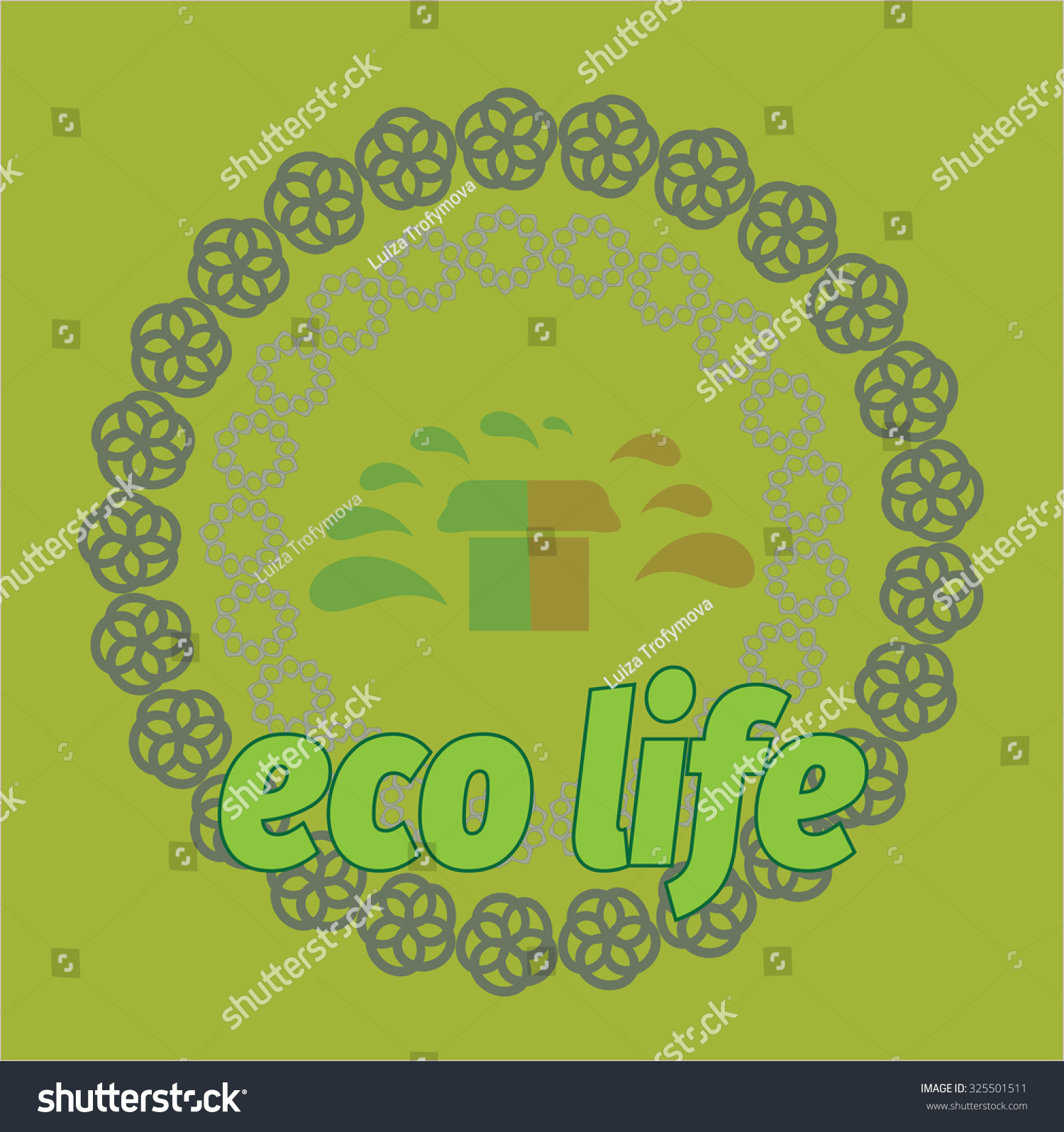 and symbol of of root unity the harmony Shutterstock Stock 325501511 Vector Life Vector  Banner  Ecology