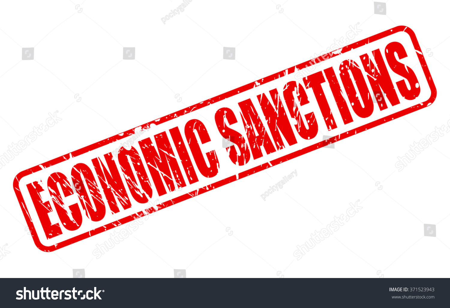 Economic Sanctions Red Stamp Text On: เวกเตอร์สต็อก (ปลอดค่าลิขสิทธิ์ ...