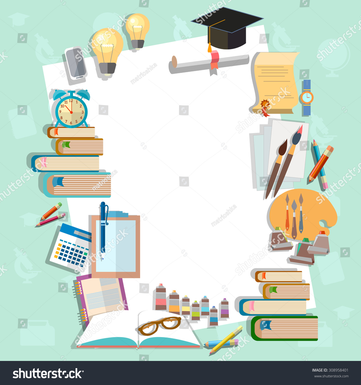 Education Background Diploma Exams Back To School College Campus ...