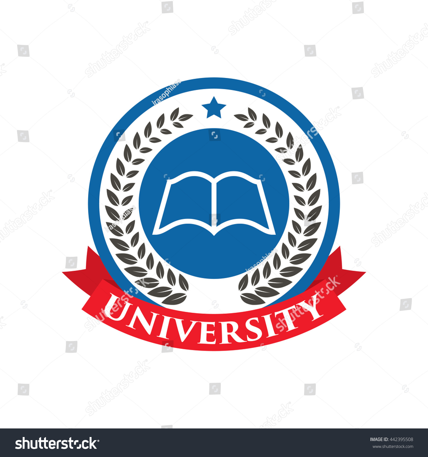 Education Logo Template Stock Vector (Royalty Free) 442395508 ...