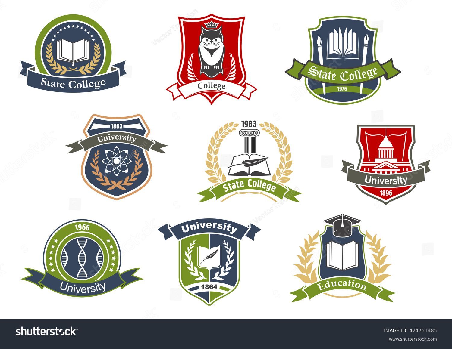 2,109 Coat arms school Images, Stock Photos & Vectors | Shutterstock