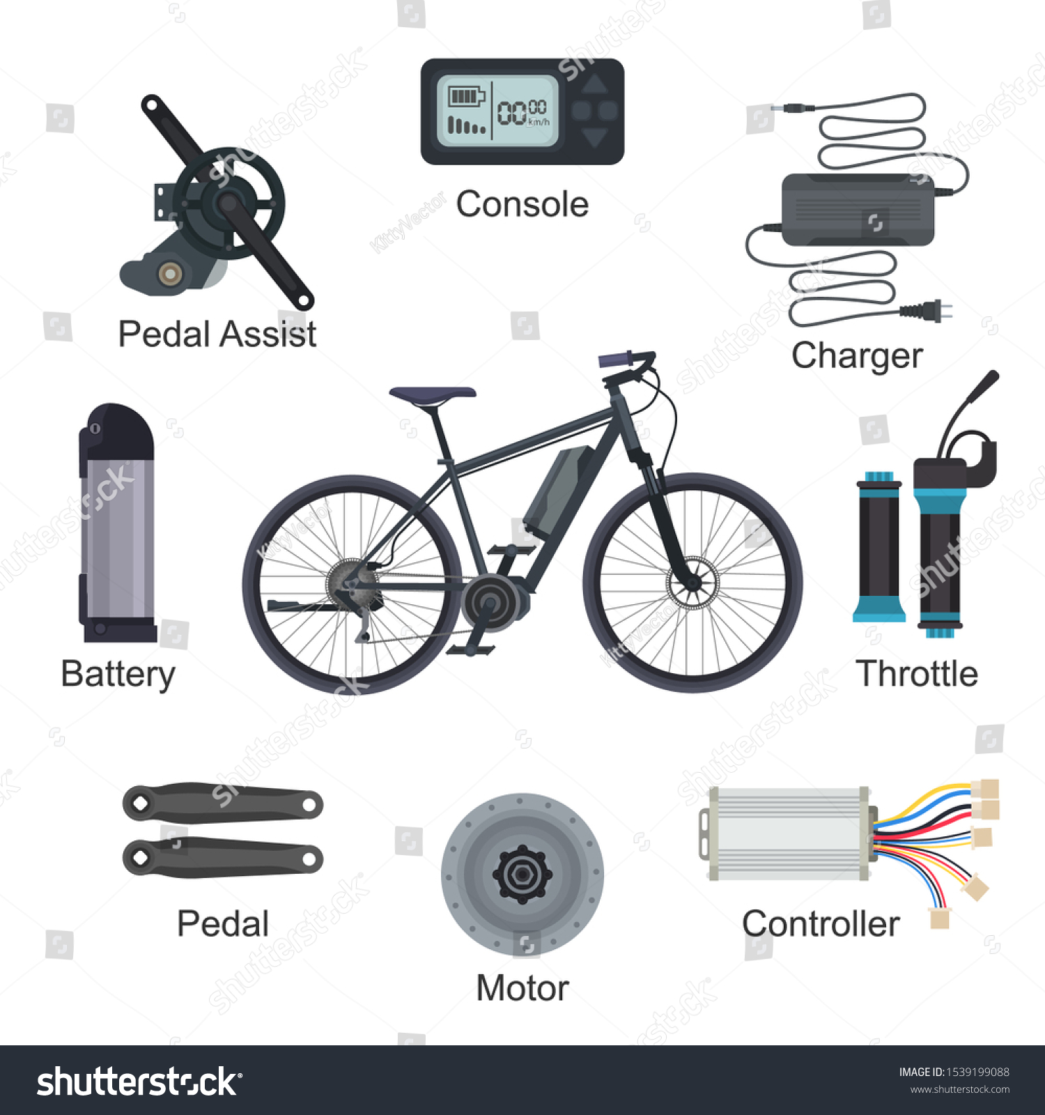 battery cycle bike