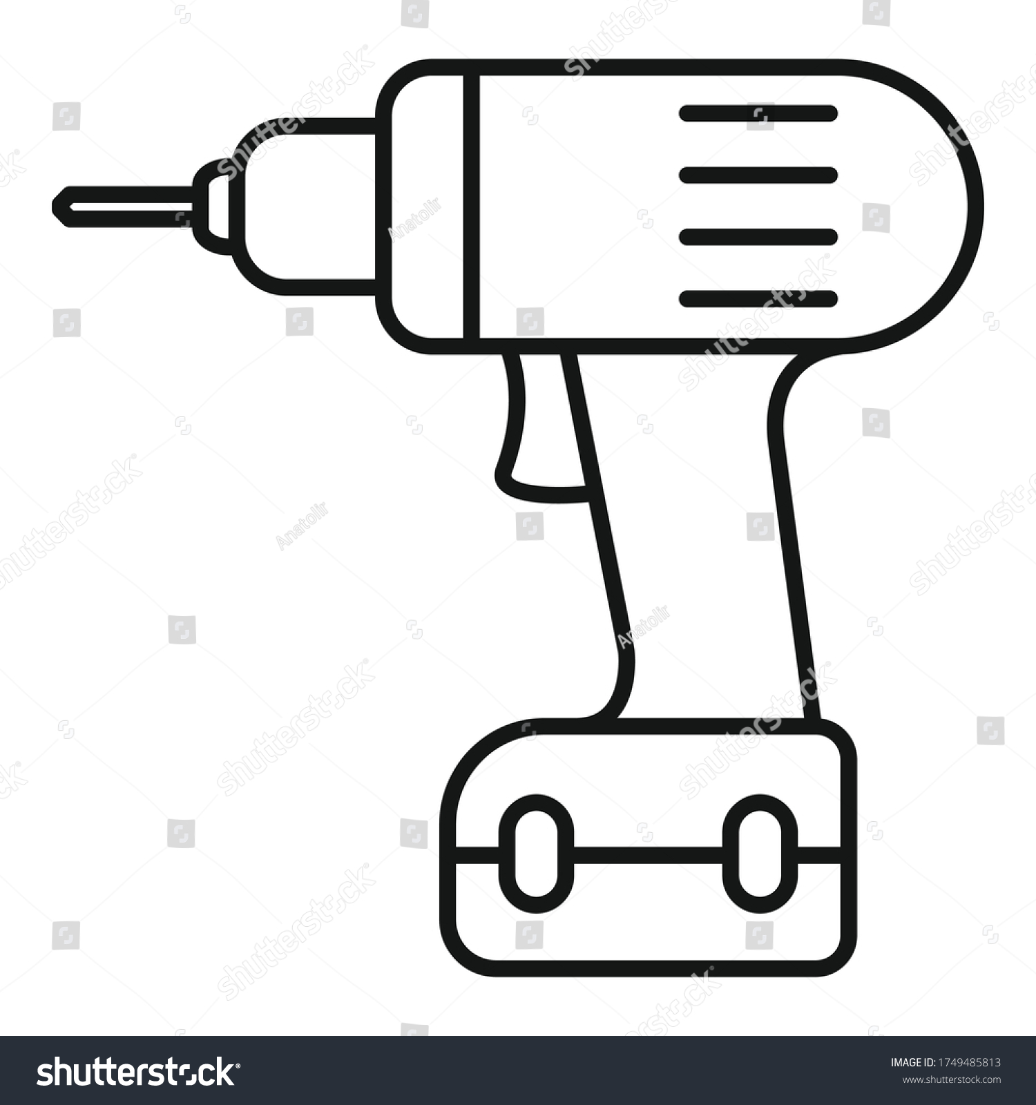 27,033 Hand drill icon Images, Stock Photos & Vectors | Shutterstock