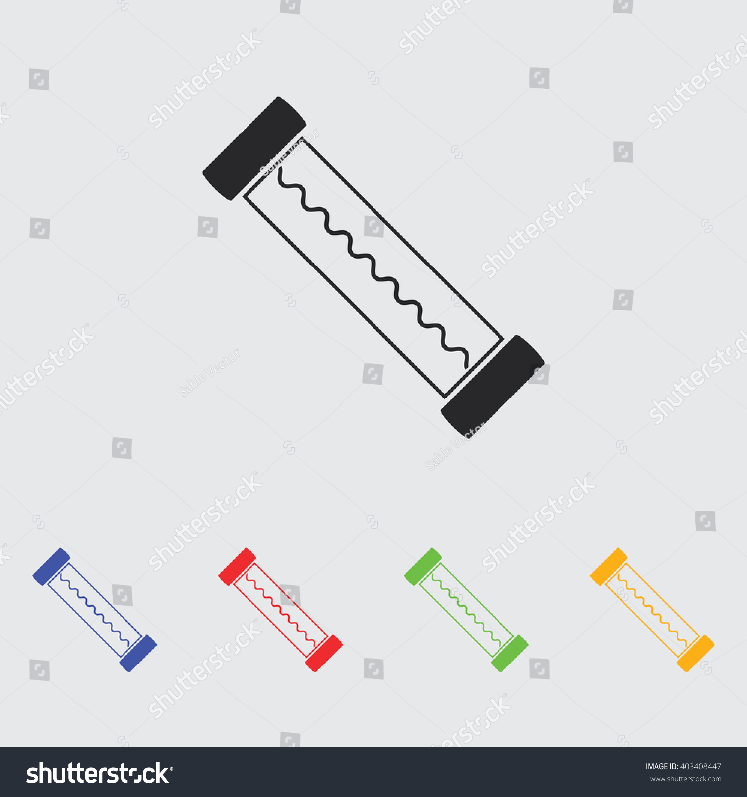 Electric Fuse Vector Icon Stock Vector (Royalty Free) 403408447