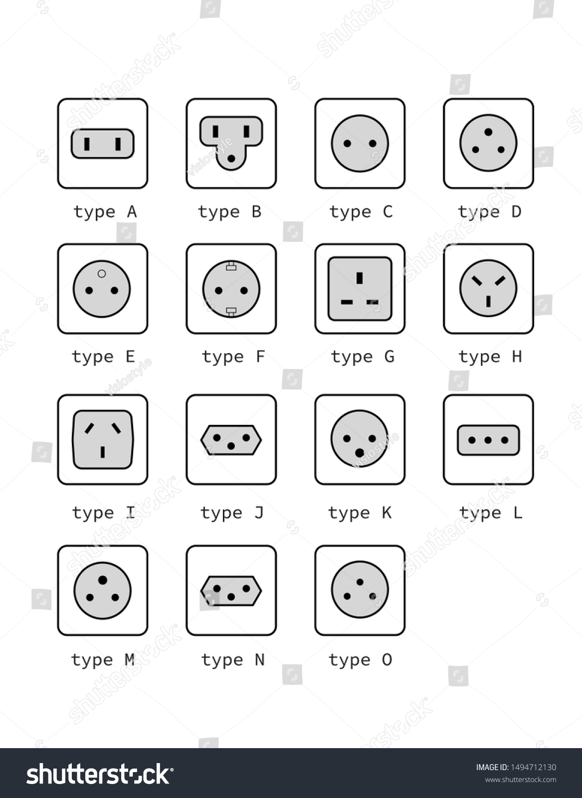 1,323 Different plugs type Images, Stock Photos & Vectors | Shutterstock