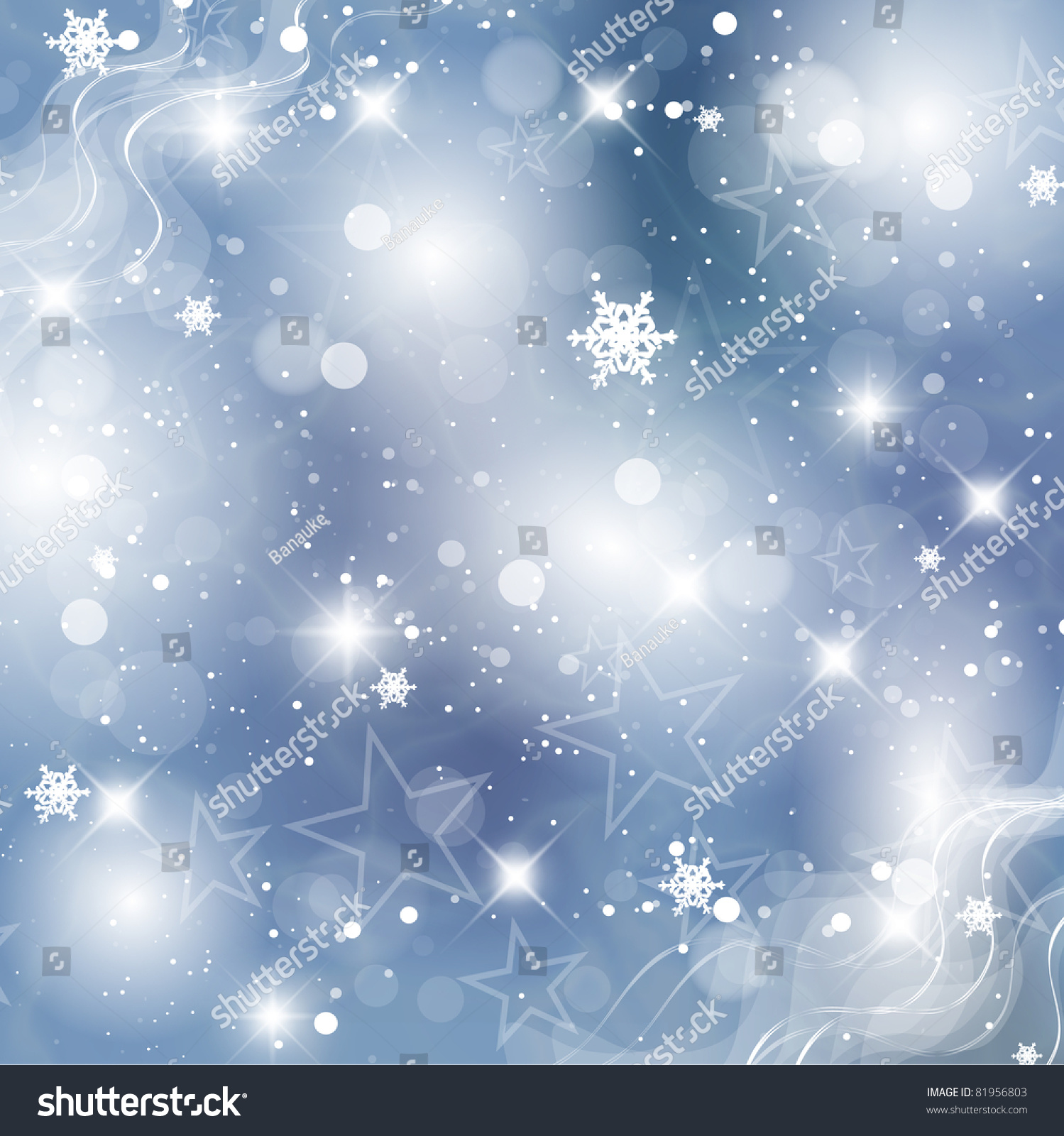 Elegant Christmas Background Stock Vector Illustration 81956803 : Shutterstock