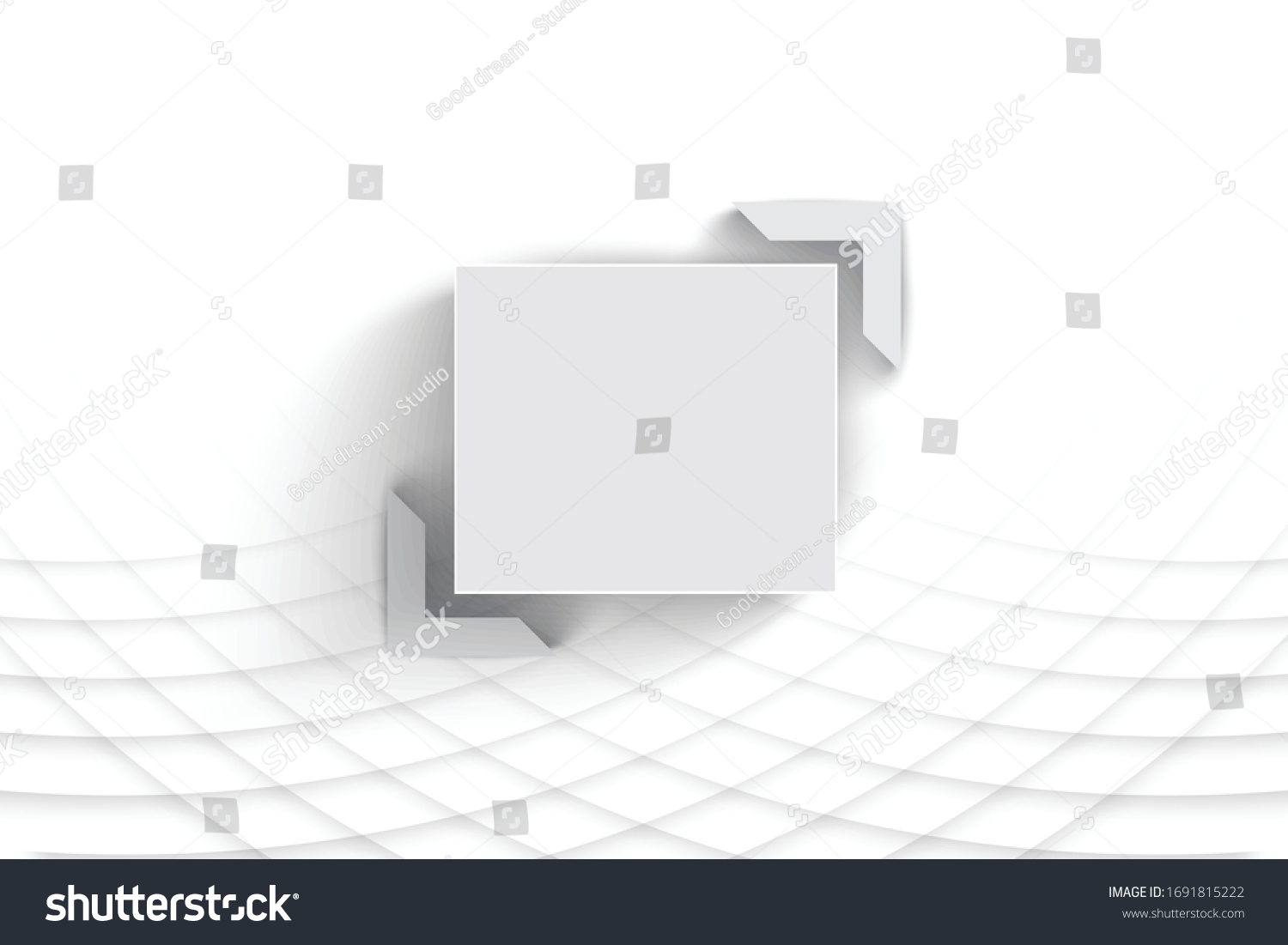 Elegant Grey Square Pattern Background Background Stock Vector (Royalty