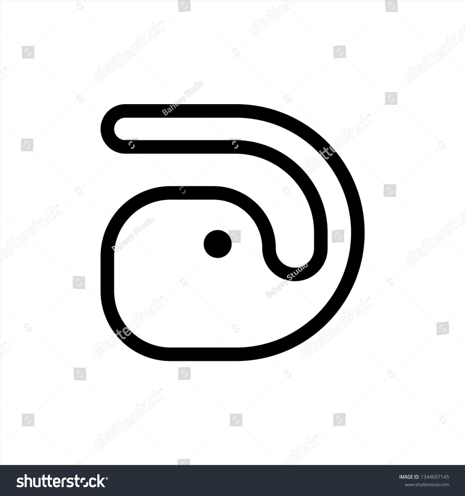 Elephant Letter D Logo Design Inspiration: Vector De Stock (libre De ...