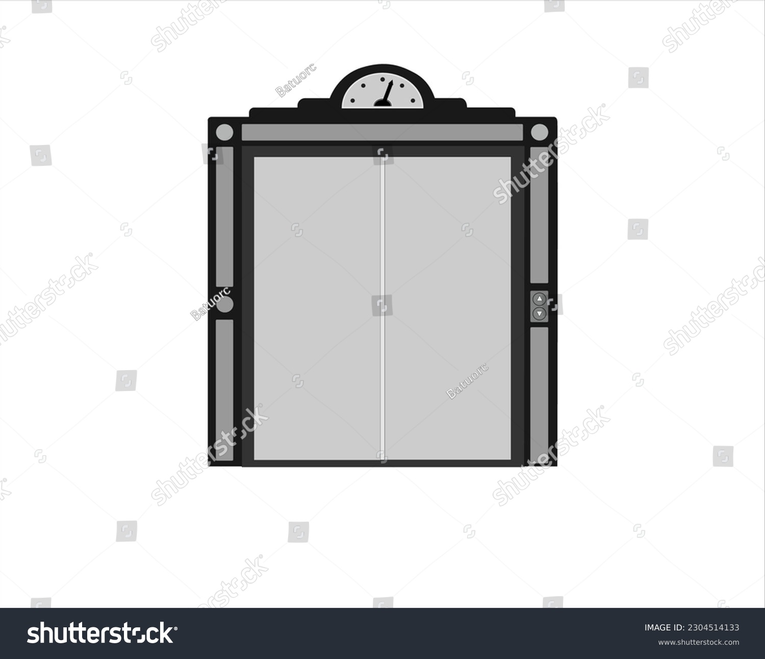 SVG of Elevator SVG - Can open gate and do animation with it svg