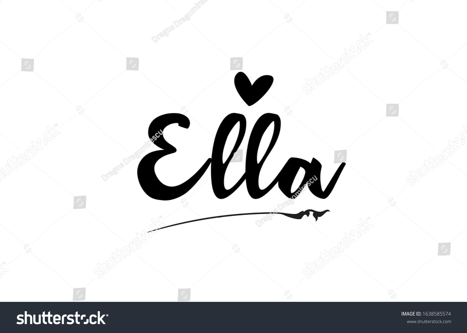 Ella Name Images Stock Photos Vectors Shutterstock