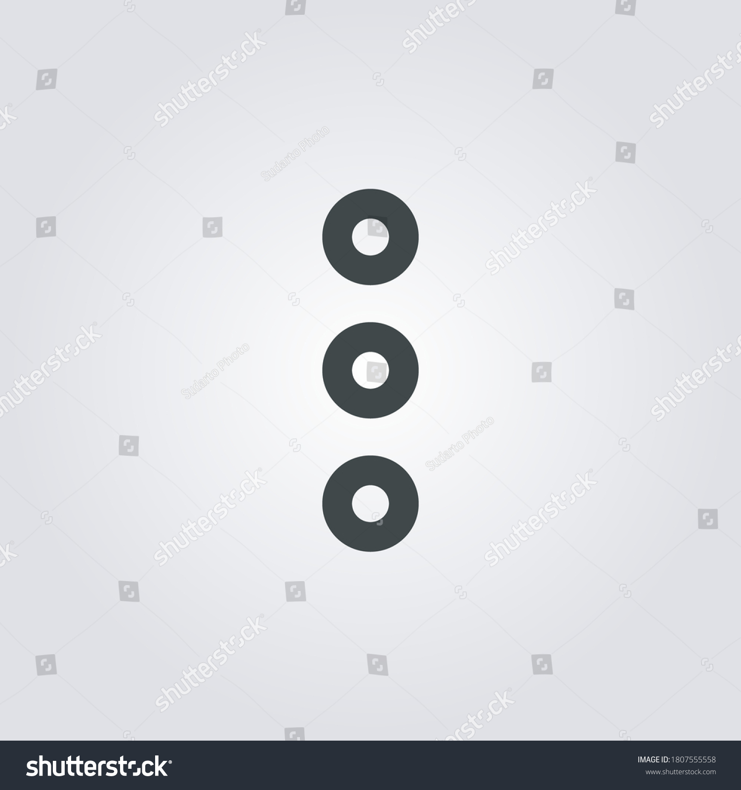 Ellipsis Icon Ellipsis Symbol Isolated On Stock Vector Royalty Free 1807555558 Shutterstock 2335