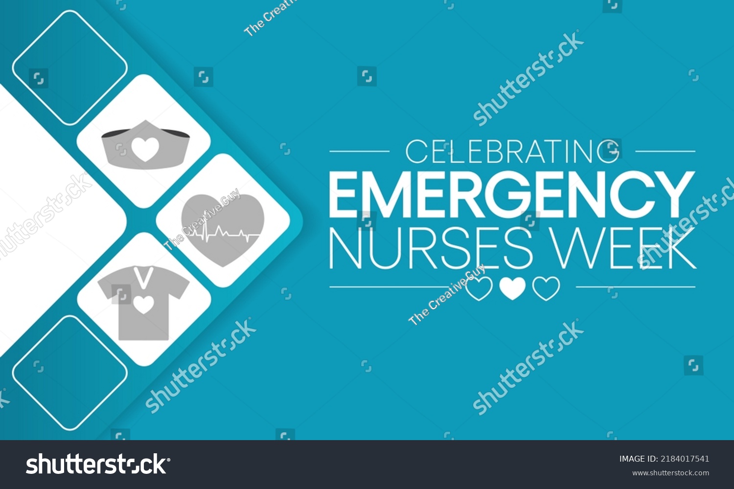 Emergency Nurses Week Observed Every Year Stock Vector (Royalty Free