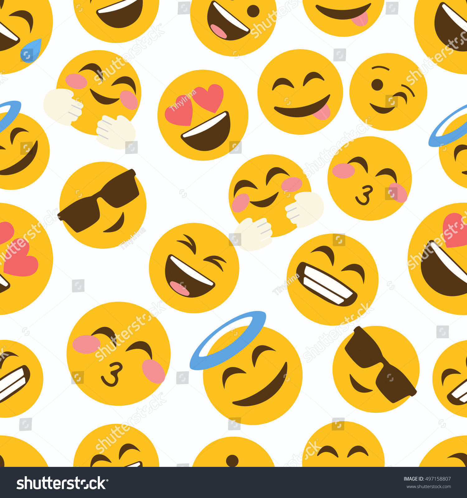 Emoji Pattern Seamless