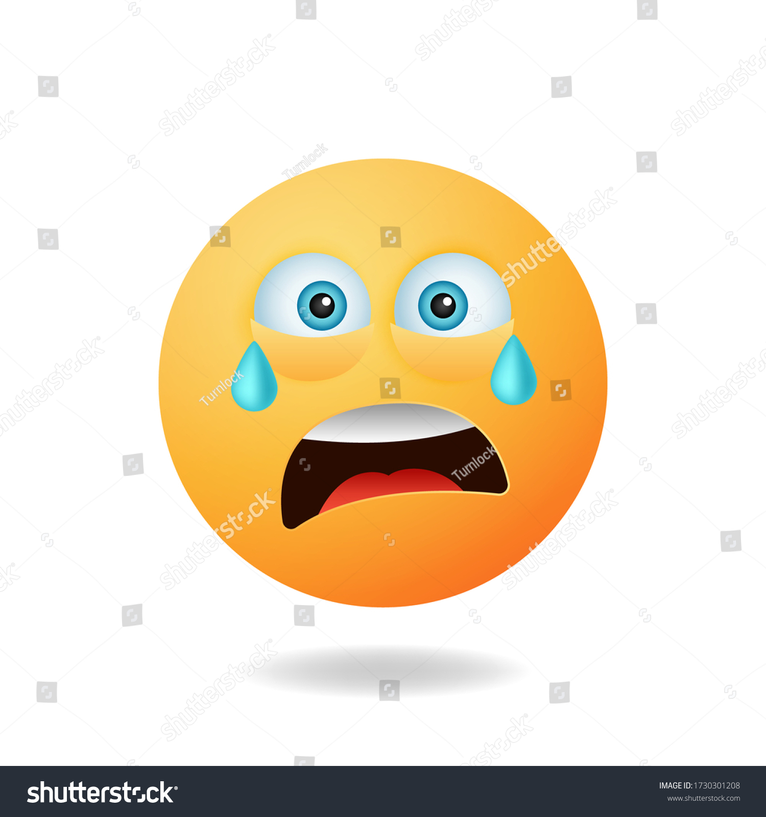 Emoticon Character Cute Emoticon Cartoon Characters Stock Vector ...