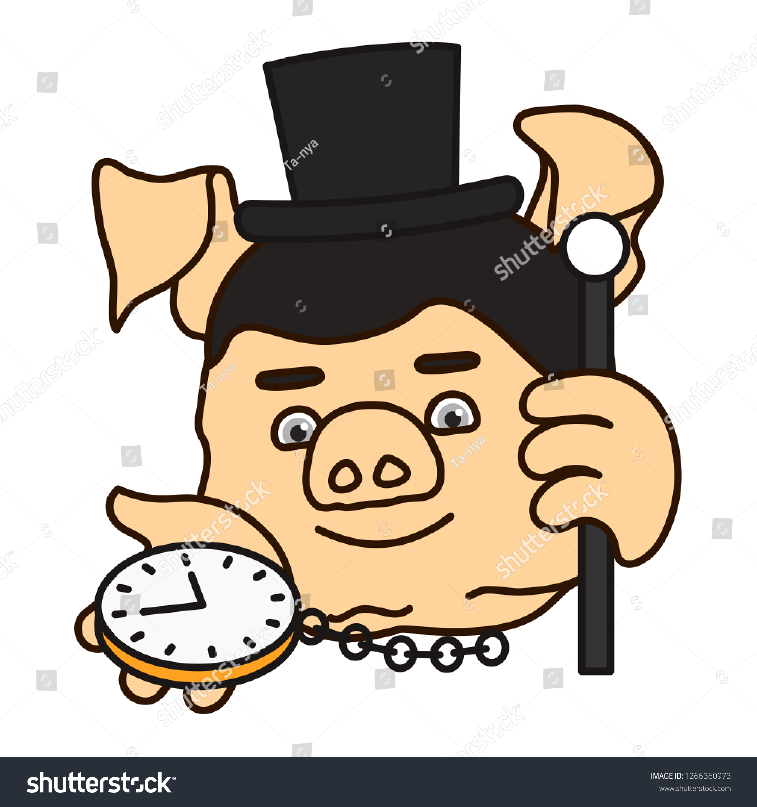 high society top hat