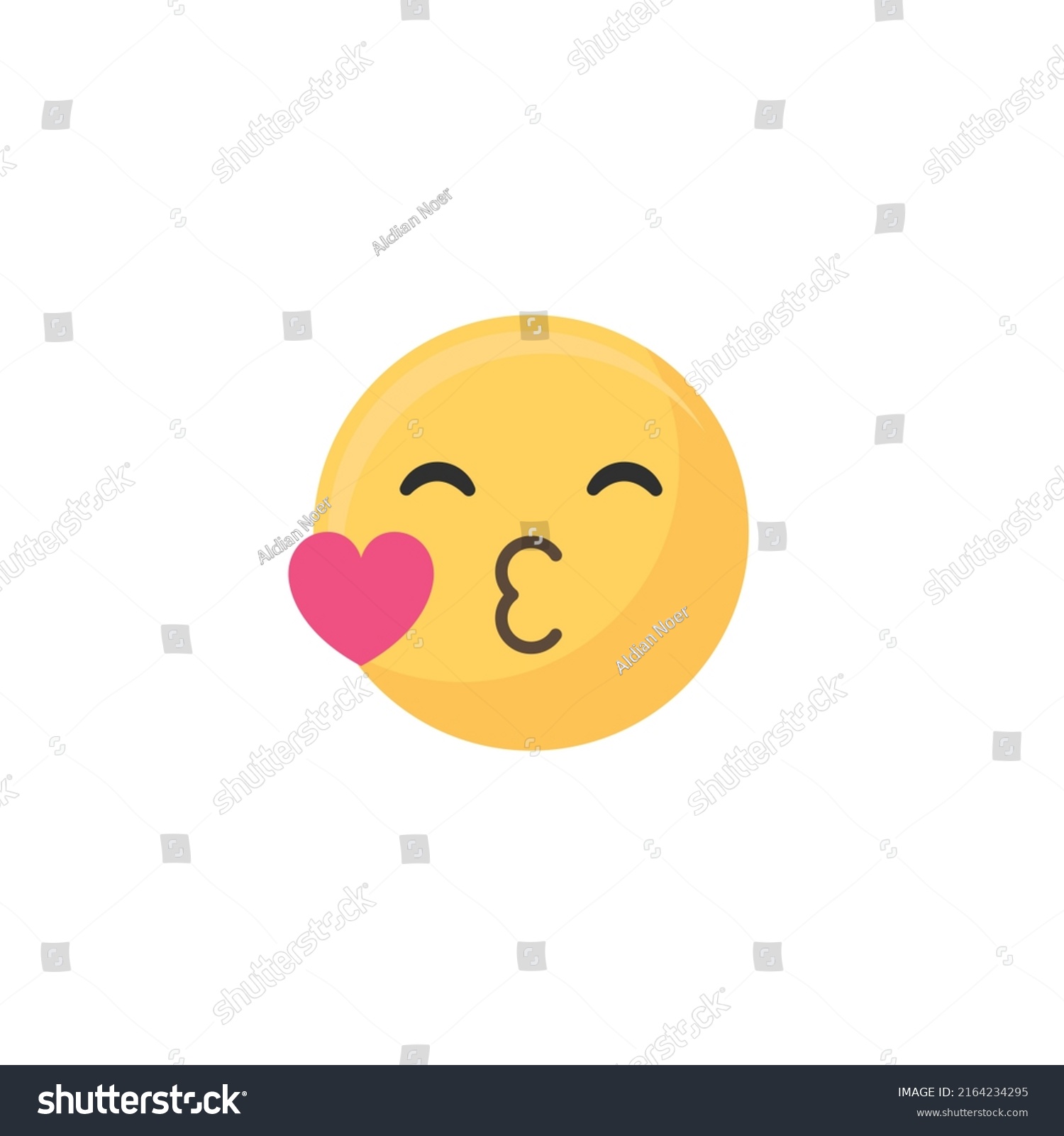 Emoticon Sticker Vector Illustration Stock Vector (Royalty Free ...