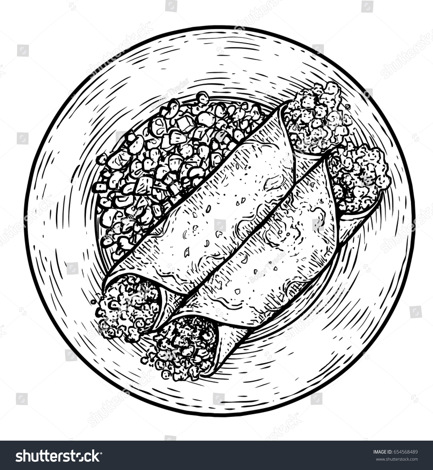 115 Beef Enchilada Stock Illustrations Images And Vectors Shutterstock 8184