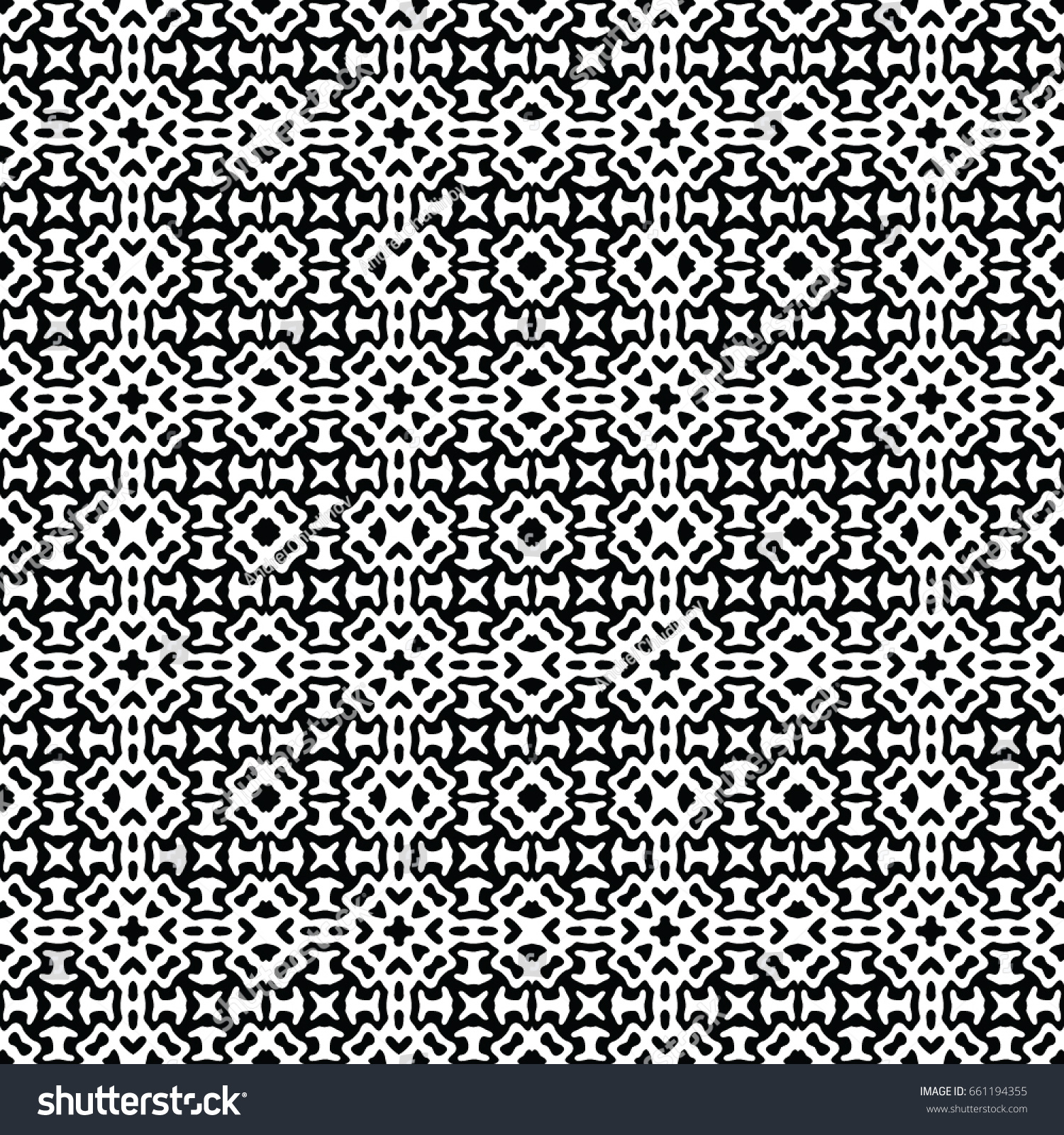 Endless Black White Engraving Pattern Texture Stock Vector (Royalty ...