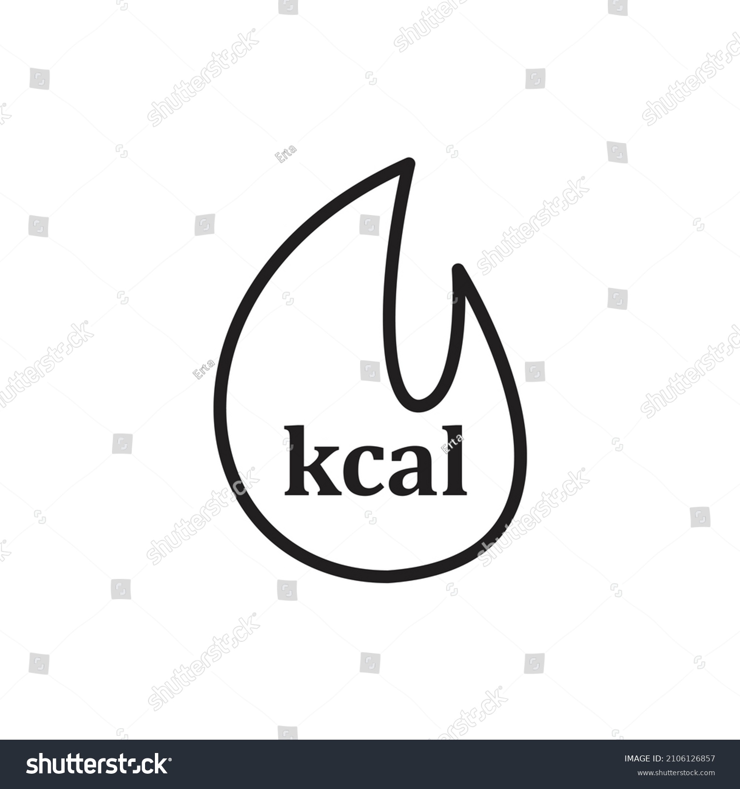 SVG of Energy fat burn kcal fire icon. vector illustration svg