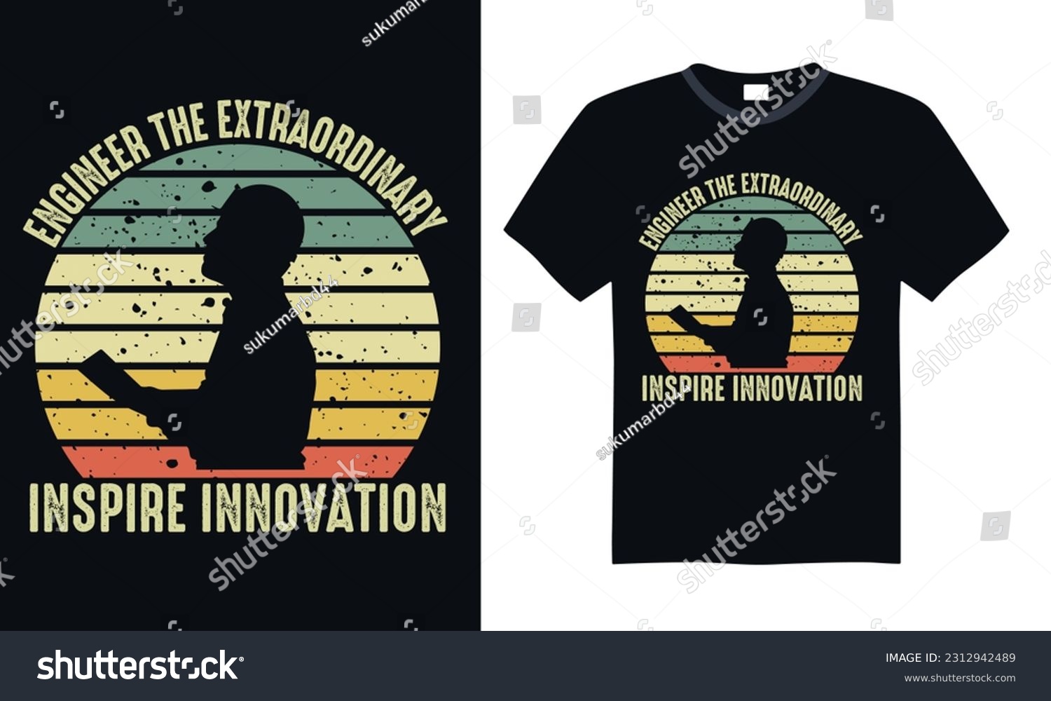 SVG of Engineer the Extraordinary Inspire Innovation - Engineering T-shirt Design, SVG Files for Cutting, Handmade calligraphy vector illustration, Hand written vector sign svg
