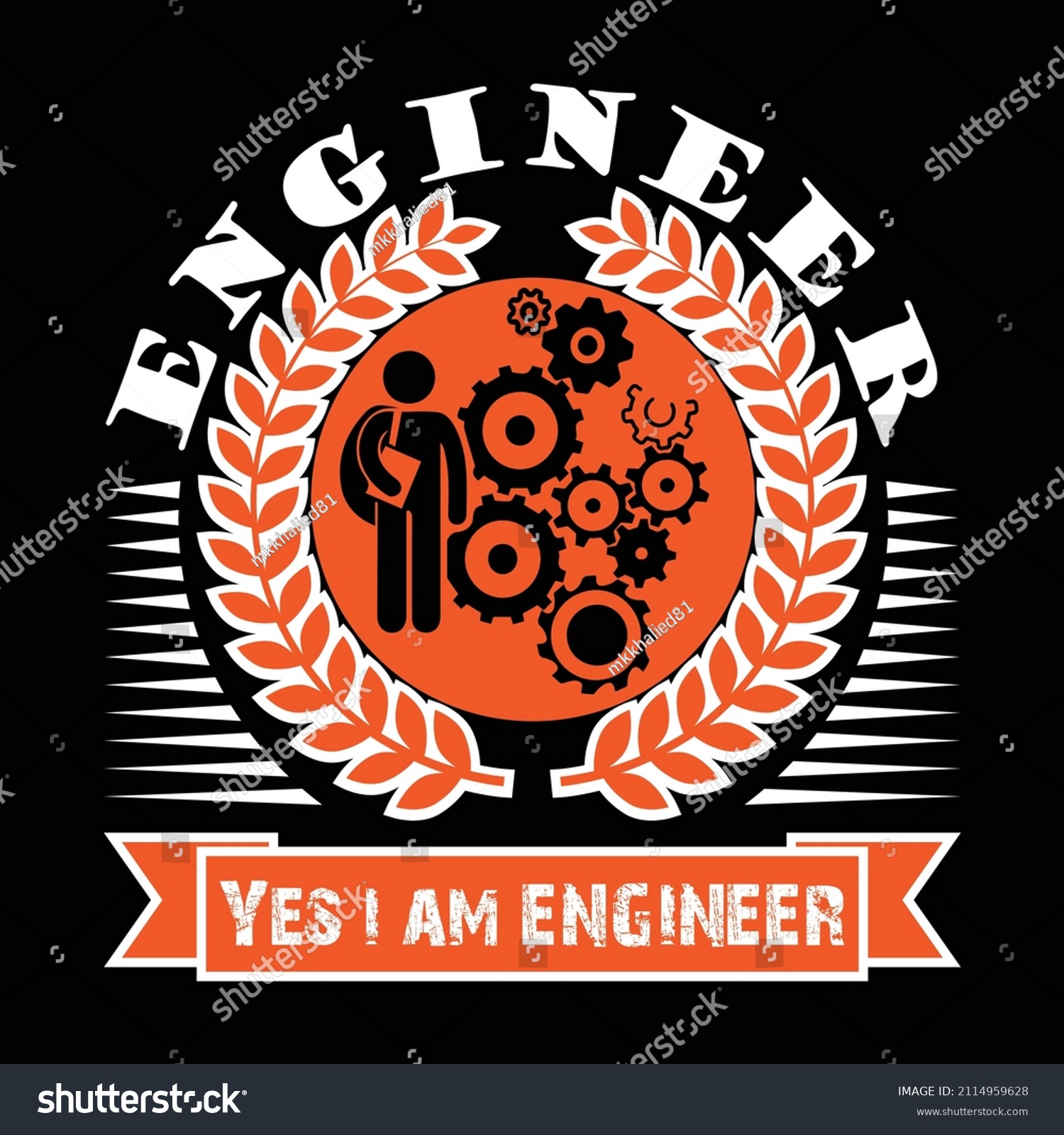 Engineer Yes Engineer Engineer Tshirt Design Stock Vector (Royalty Free ...