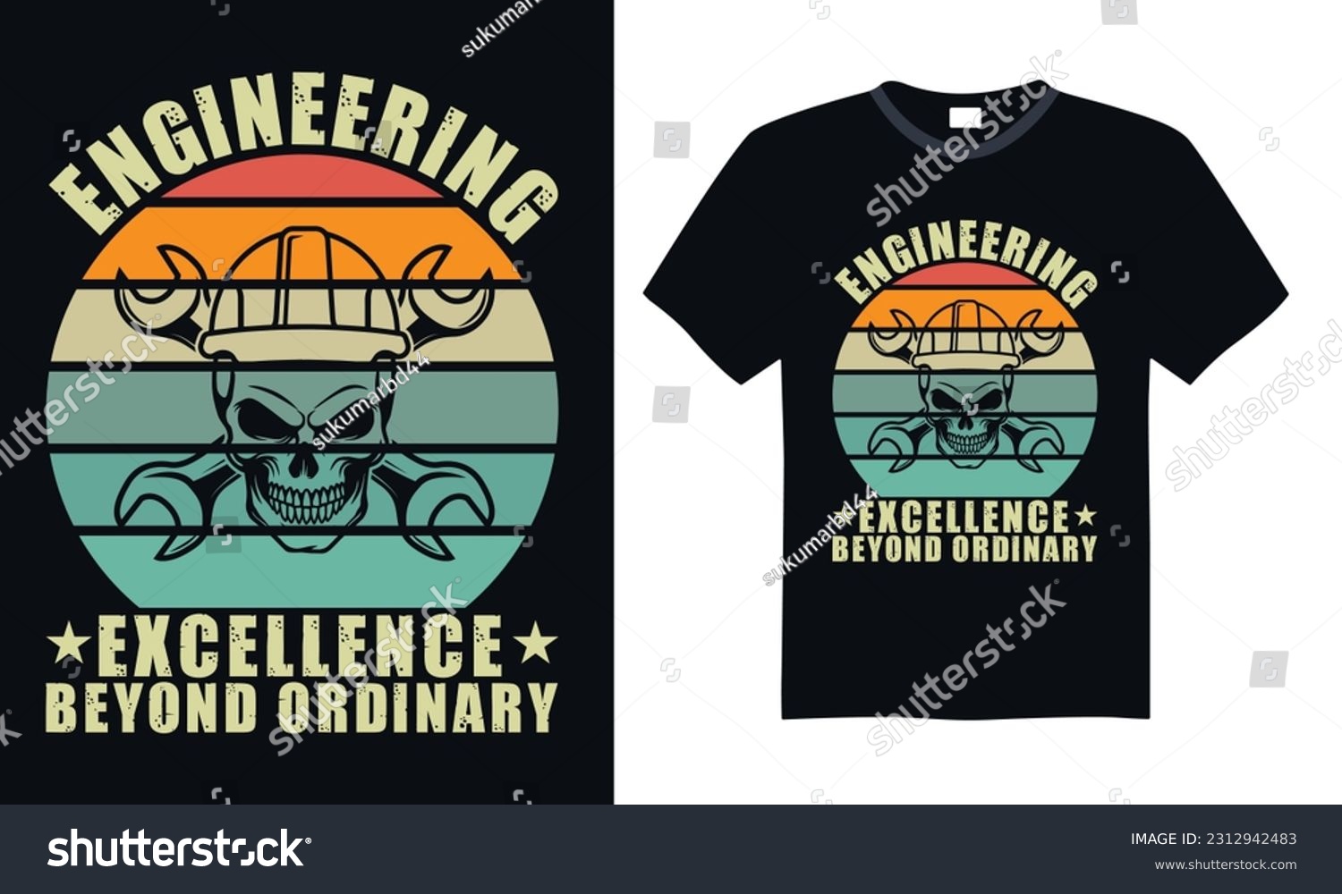 SVG of Engineering Excellence Beyond Ordinary - Engineering T-shirt Design, SVG Files for Cutting, Handmade calligraphy vector illustration, Hand written vector sign svg