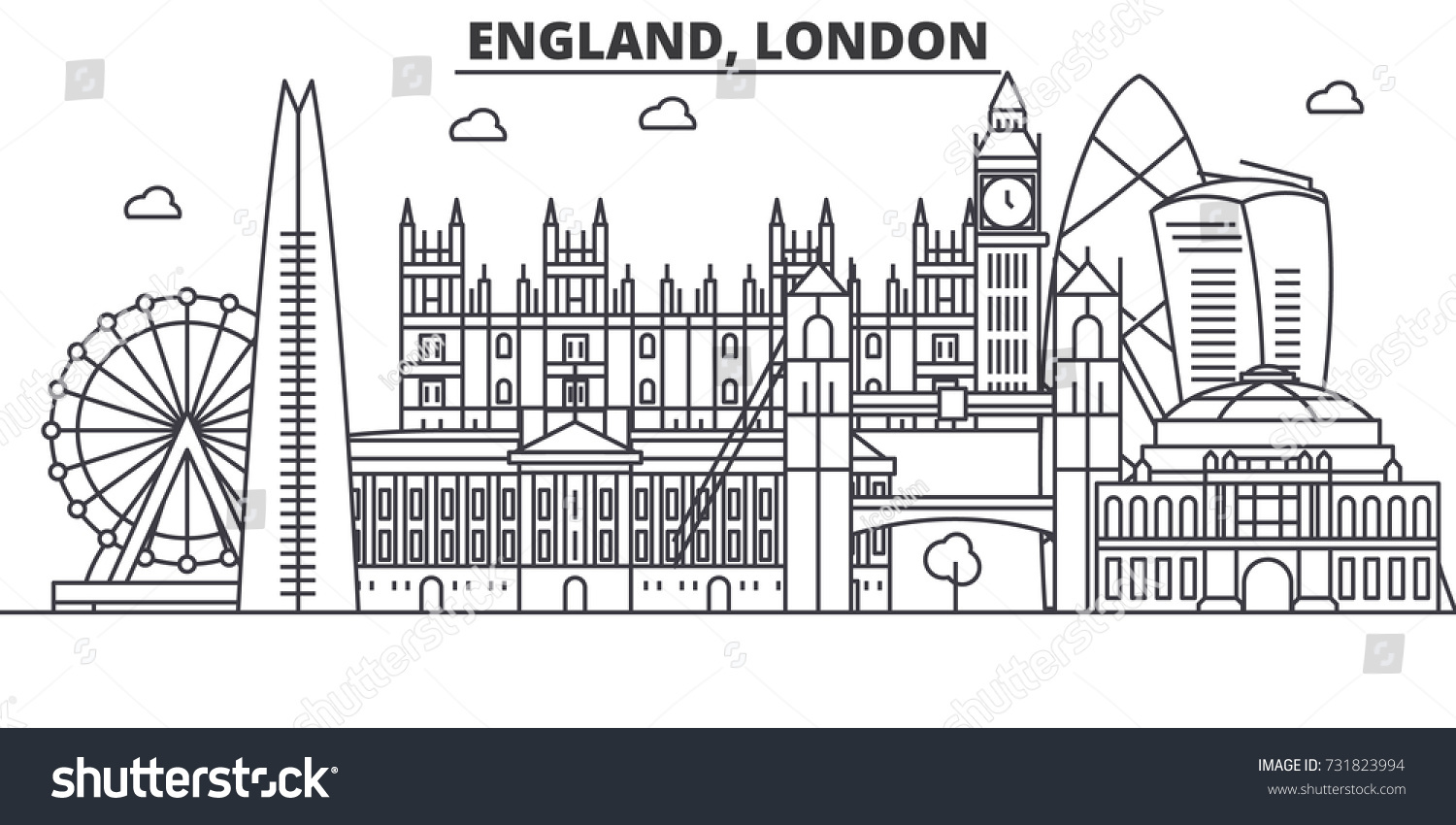 2,455 Uk tourist attractions Stock Illustrations, Images & Vectors ...