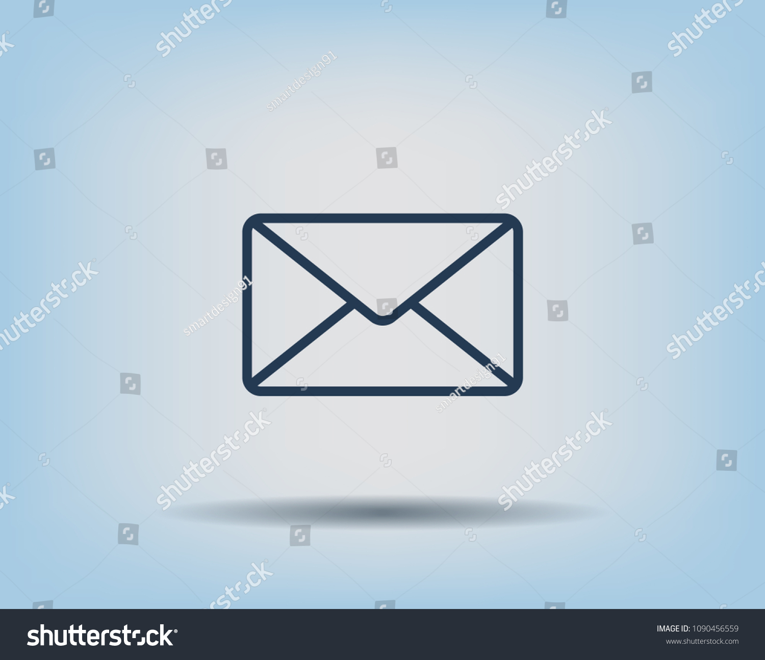 Envelope Letter Email Vector Image: เวกเตอร์สต็อก (ปลอดค่าลิขสิทธิ์ ...
