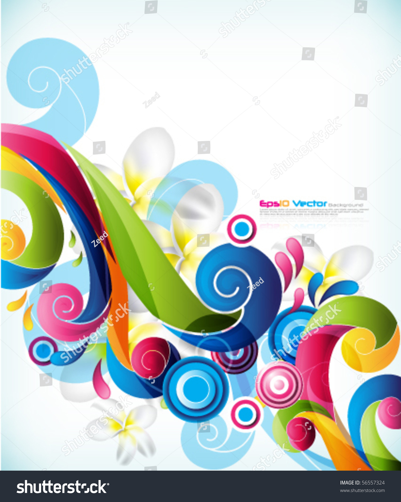 Eps10 Vector Background - 56557324 : Shutterstock