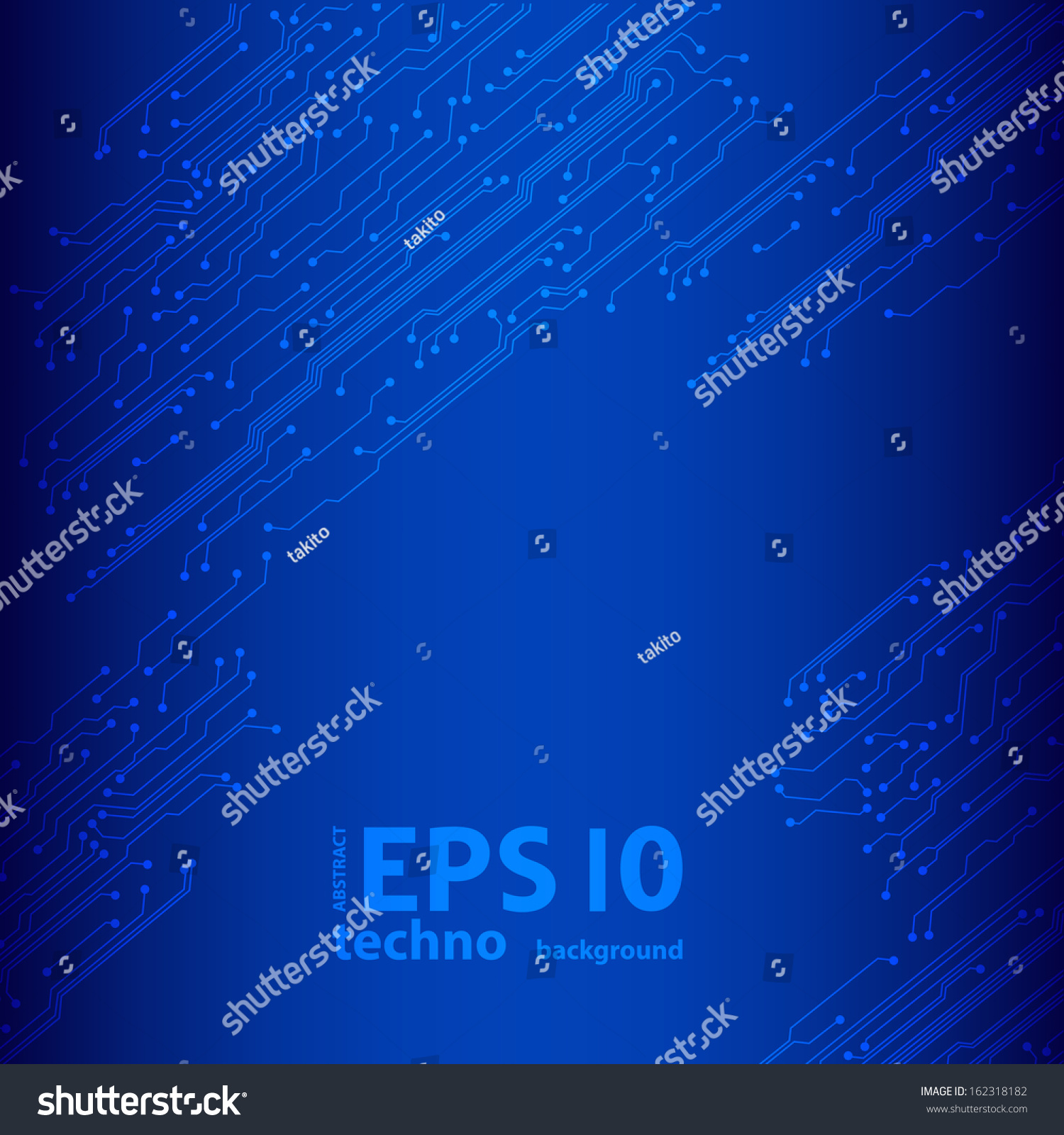 Eps10 Vector Circuit Board Background Texture Stock Vector Royalty