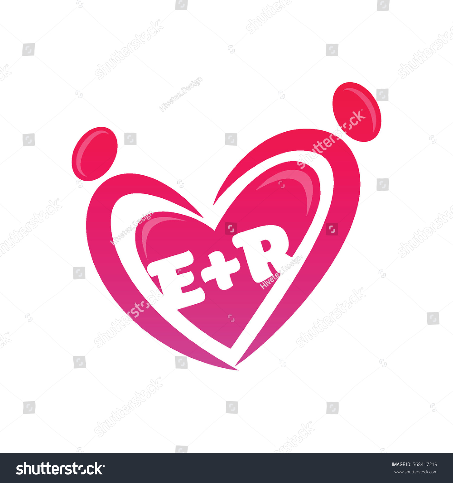Er Logo Stock Vector Royalty Free Shutterstock