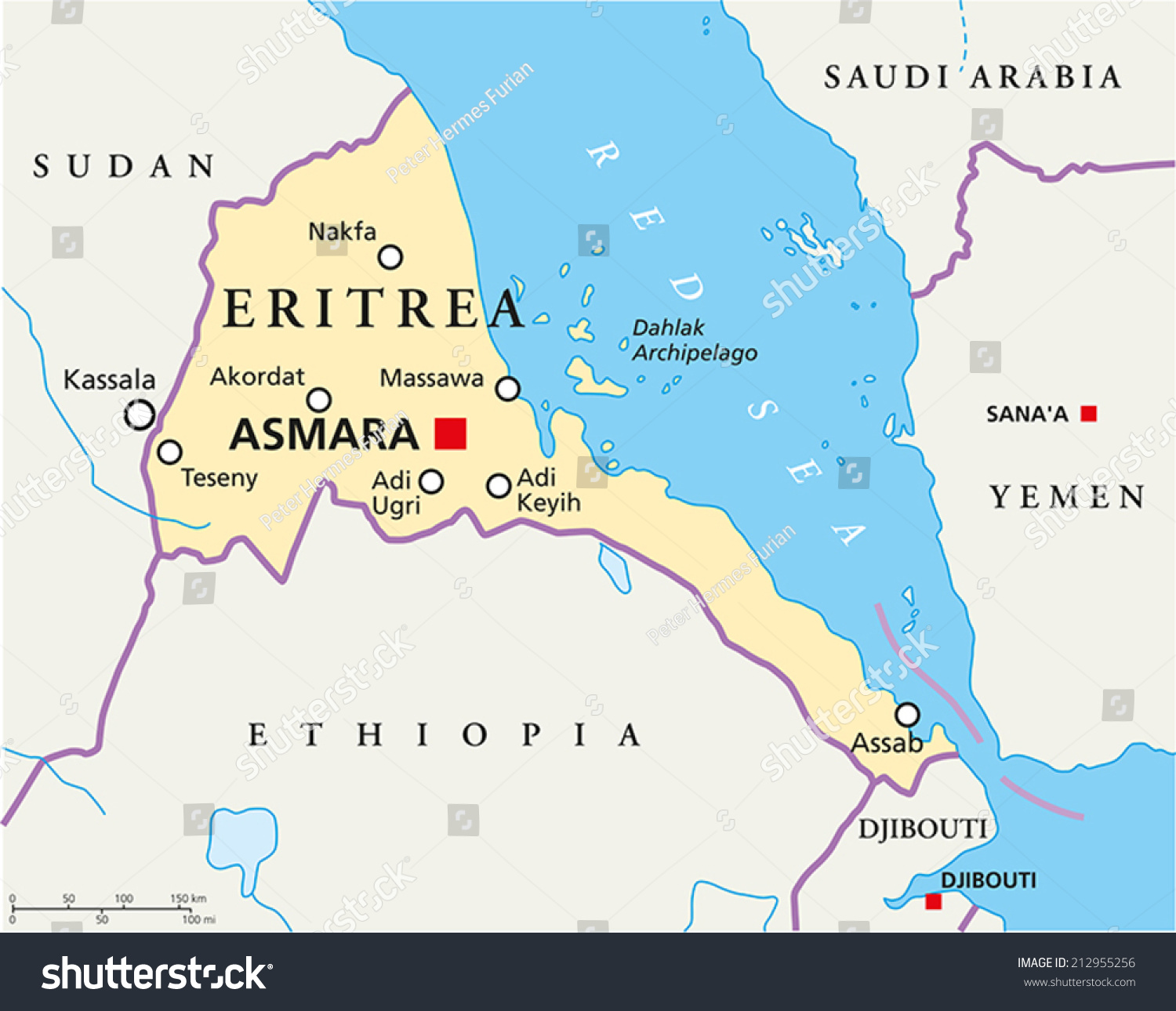 Top 91+ Images Where Is Asmara Eritrea On A Map Completed