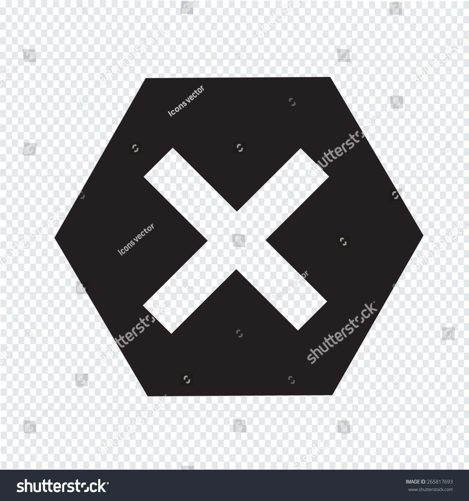 Error Icon Stock Vector (Royalty Free) 265817693 | Shutterstock