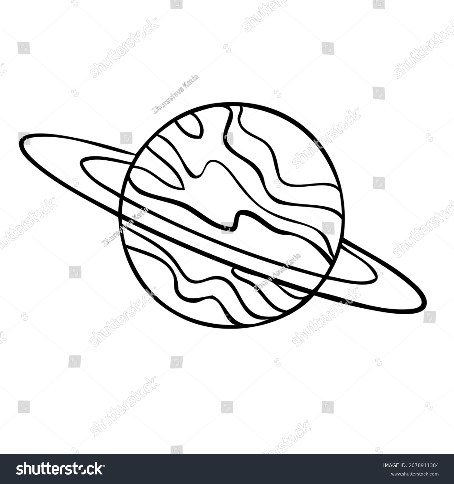 Esoteric Planet Symbol Celestial Signs Vector Stock Vector (Royalty ...