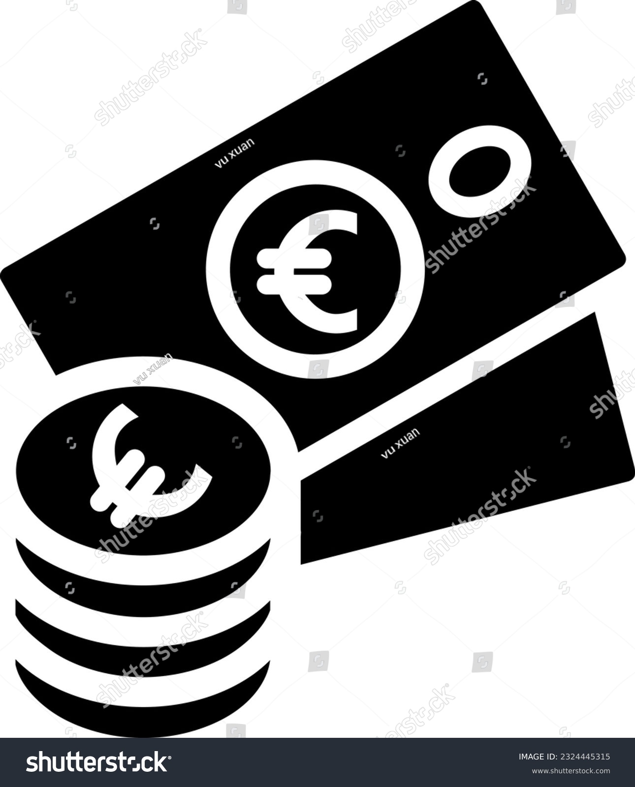 SVG of euro cash money dollar business 403 svg