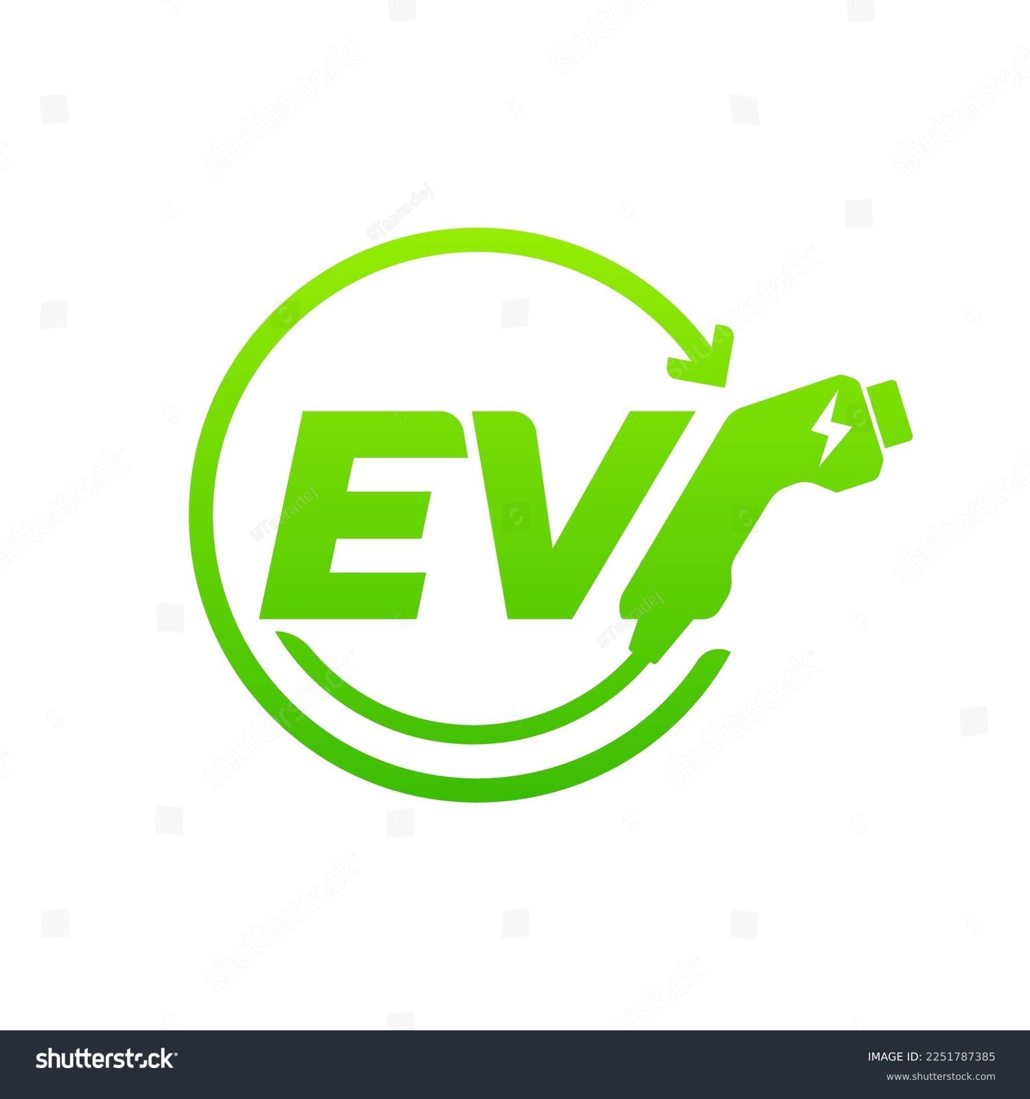 SVG of EV charging icon symbol, Electric vehicle charging, Charging point logo, Vector illustration. svg