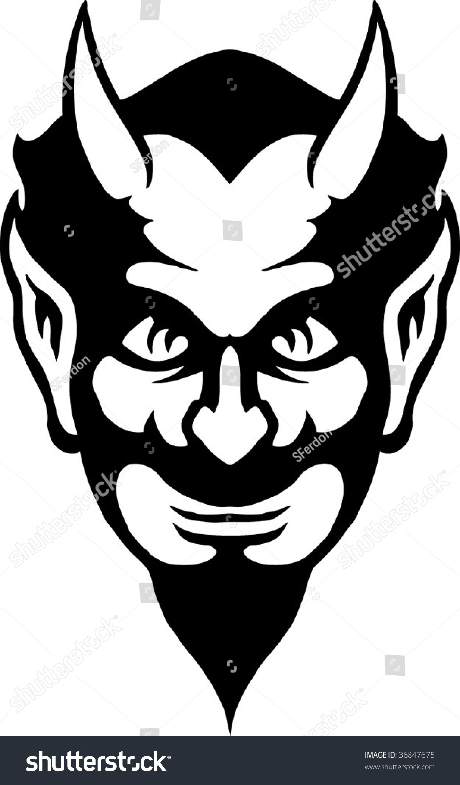 Evil Man Stock Vector Illustration 36847675 : Shutterstock