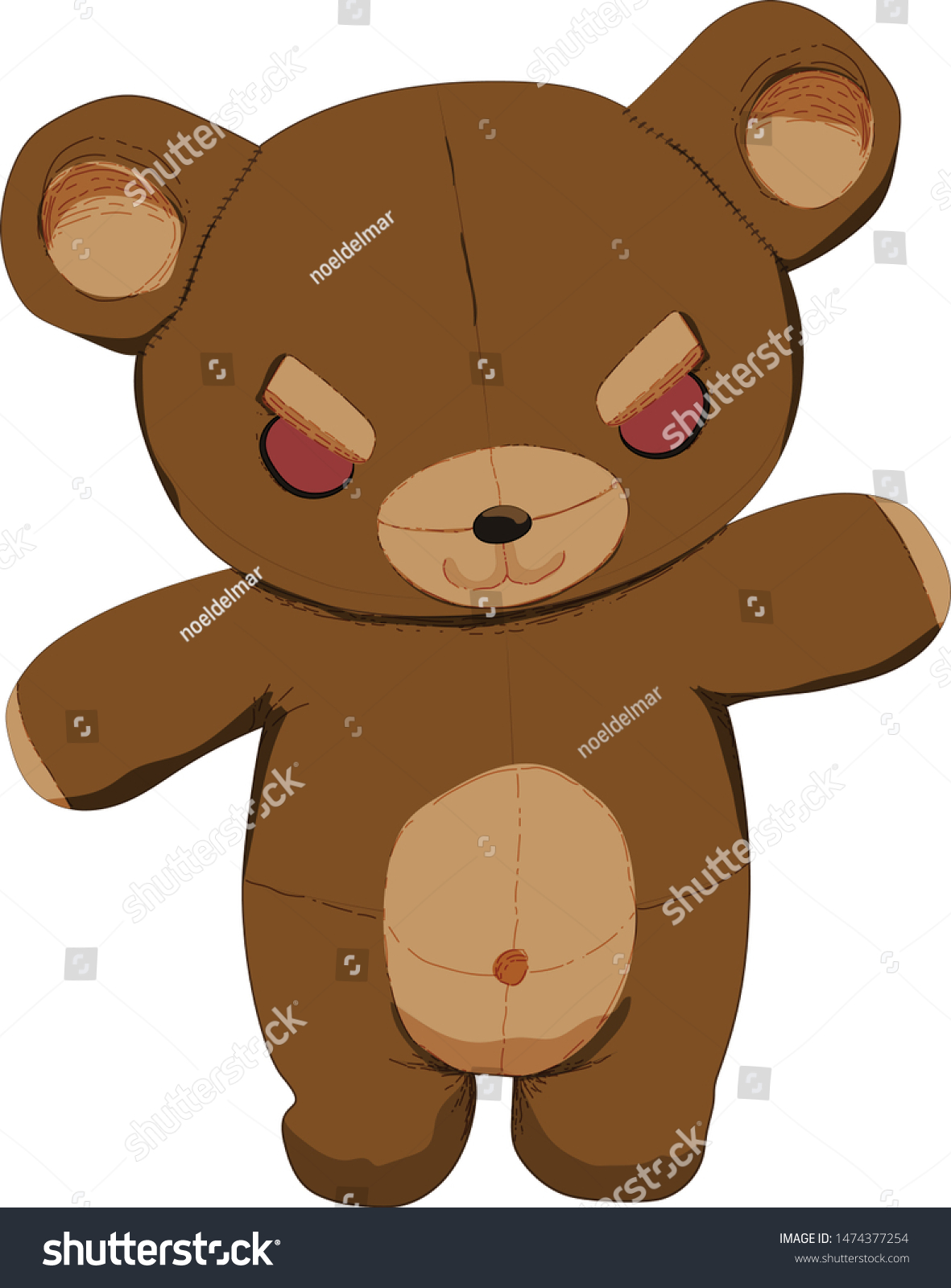evil teddy bear