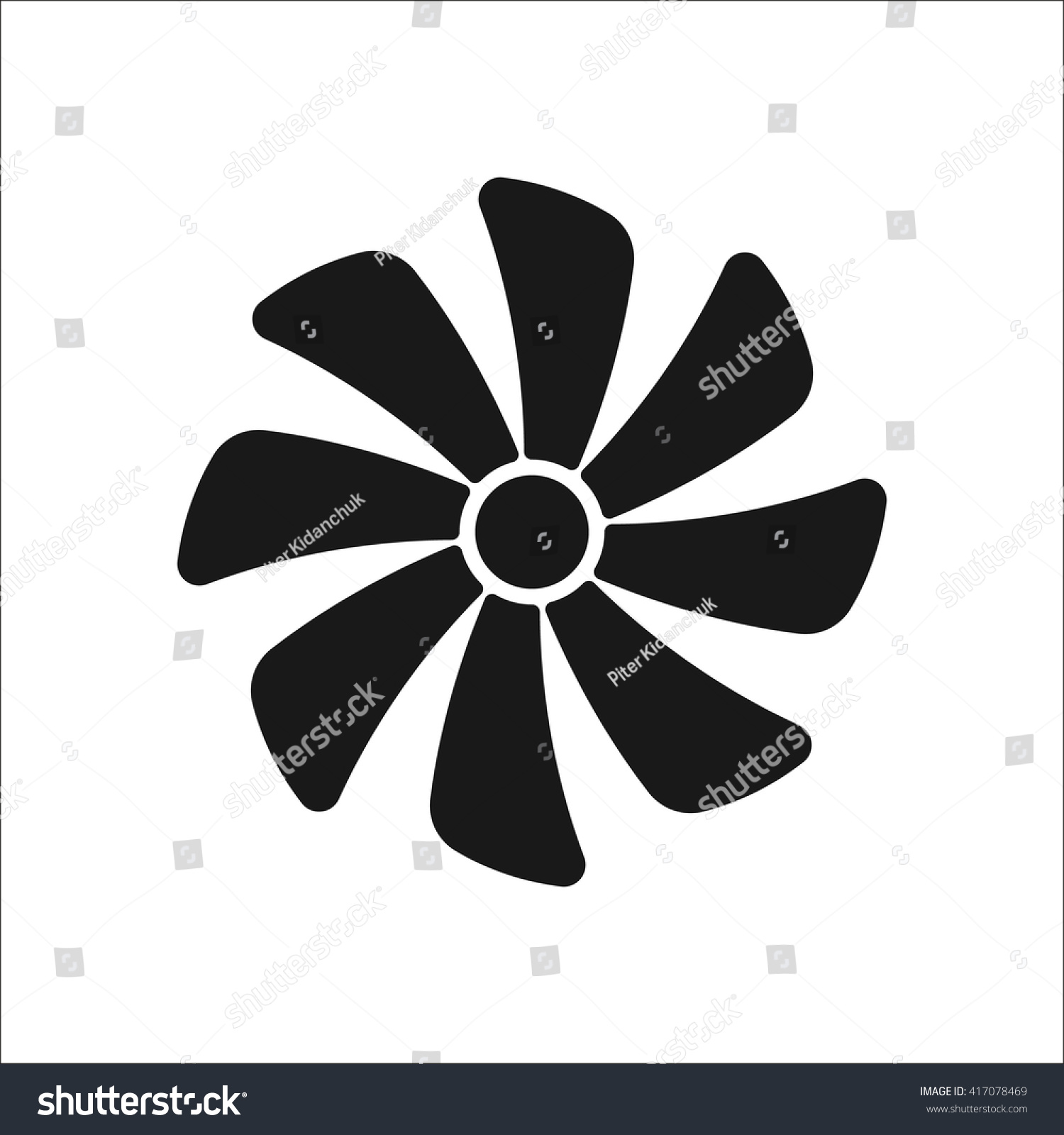 usa kanji For Exhaust Symbol Fan