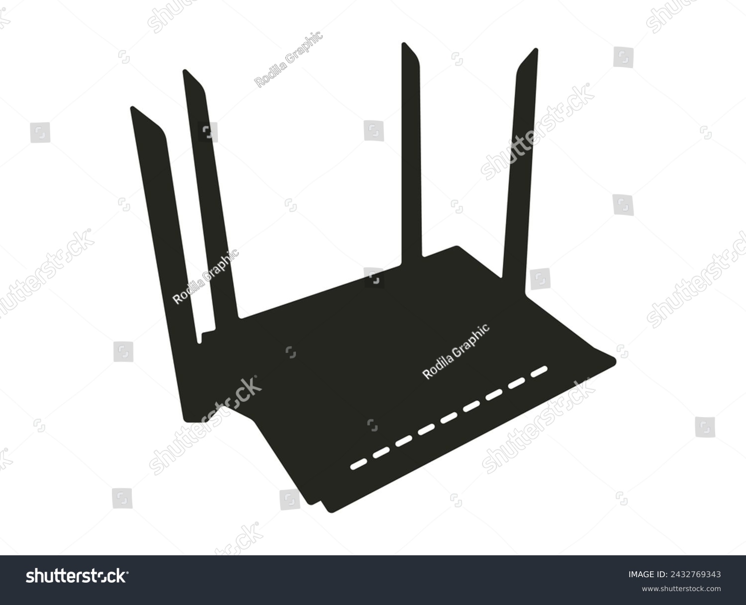 SVG of Experience seamless connectivity with our advanced Wi-Fi router. High-speed performance, wide coverage, and robust security features ensure uninterrupted internet access for all your devices. svg