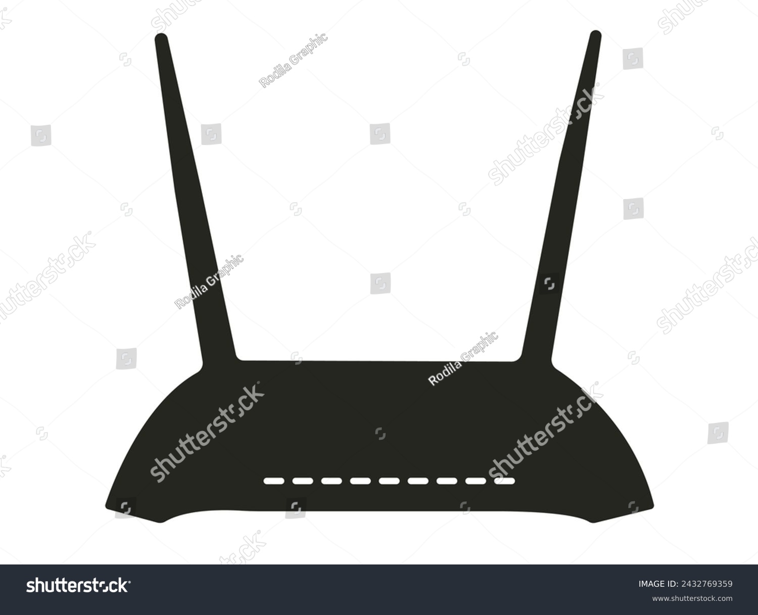 SVG of Experience seamless connectivity with our advanced Wi-Fi router. High-speed performance, wide coverage, and robust security features ensure uninterrupted internet access for all your devices. svg