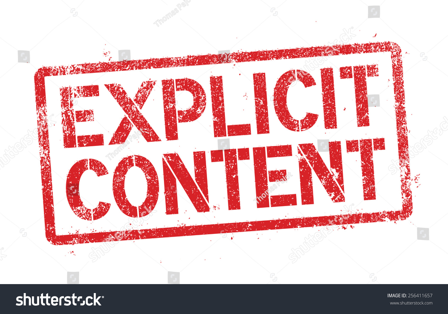 SVG of Explicit content svg