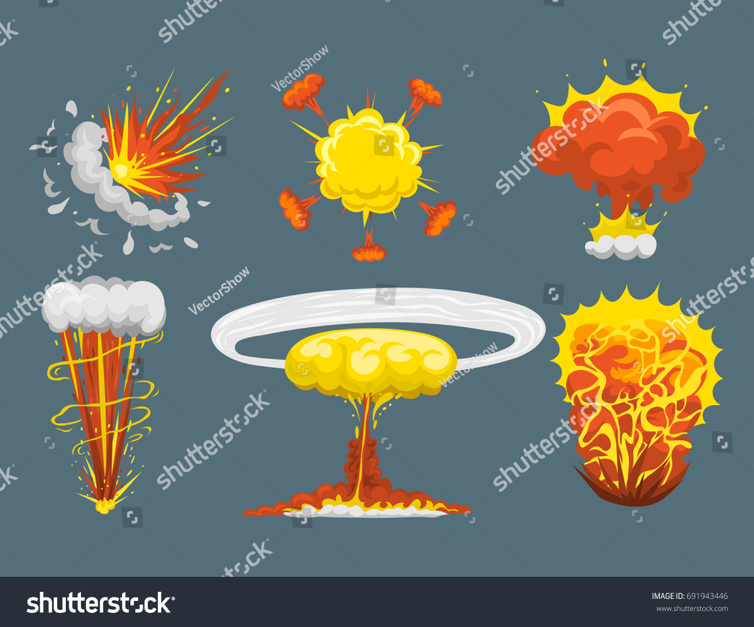 Fire Blast Animated Images, Stock Photos & Vectors 