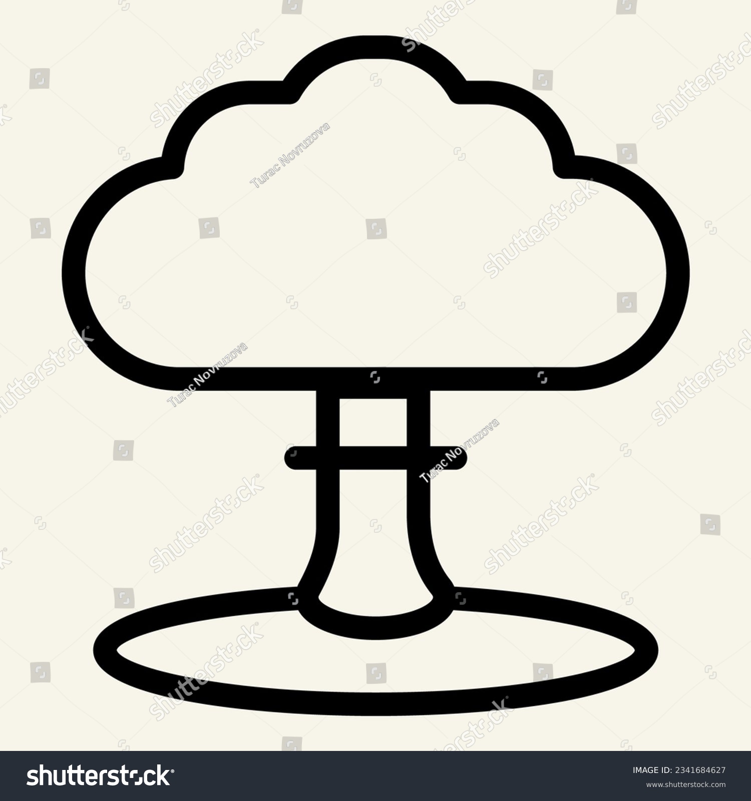 recommend clip art: Explosion line icon. Boom vector illustration isolated on white. Nuclear explosion outline style designed for and app. Eps 10.