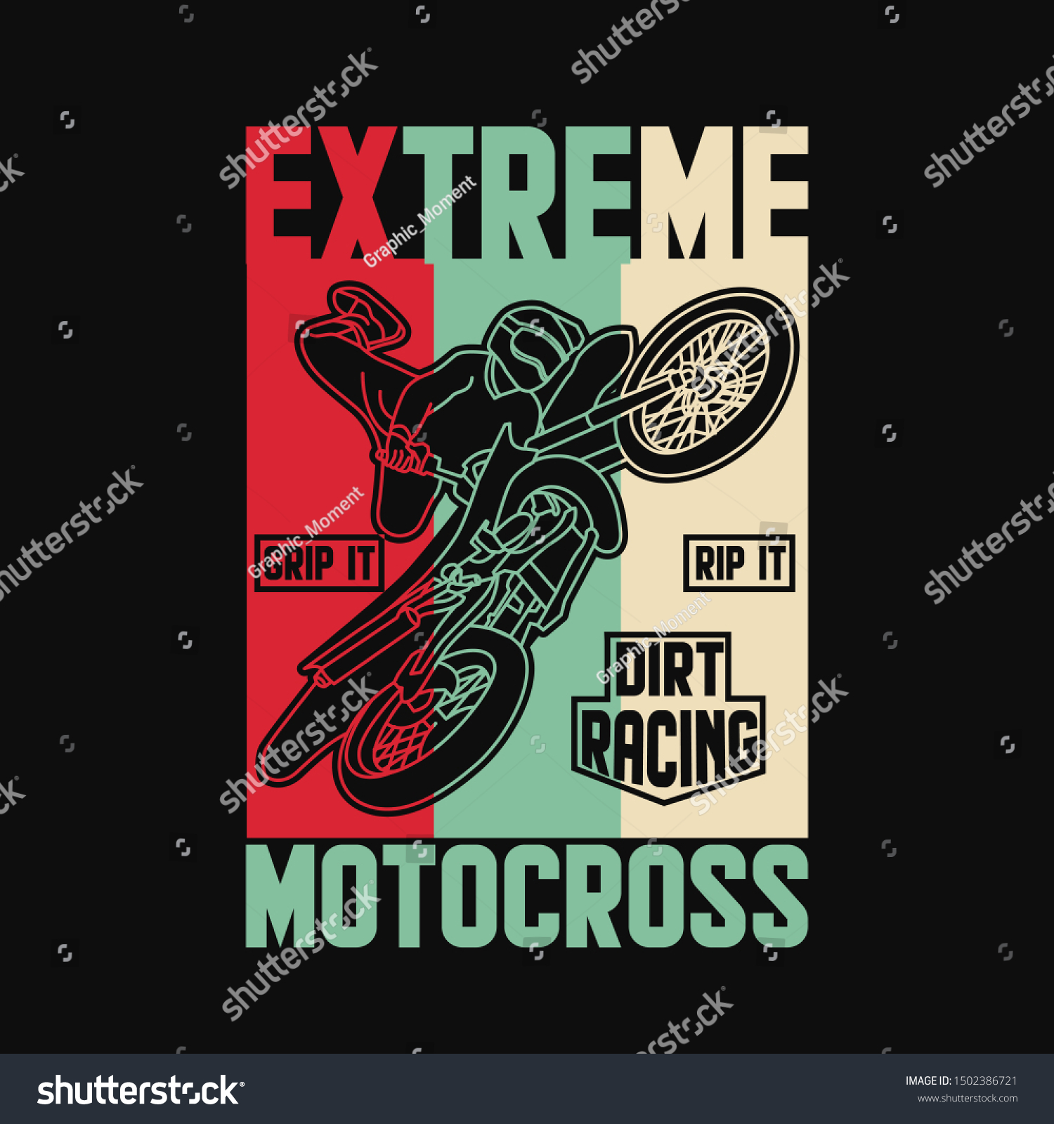 motocross t shirt design