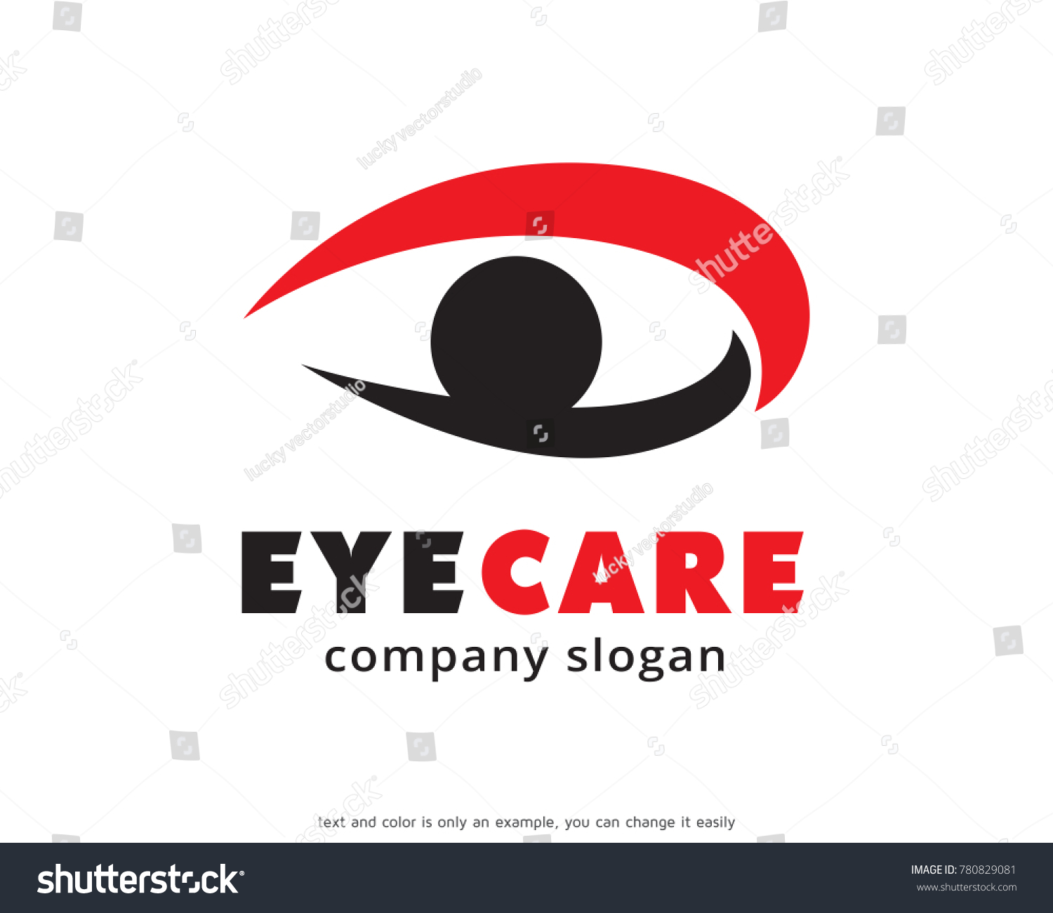 Eye Care Logo Template Design Vector Stock Vector (Royalty Free ...