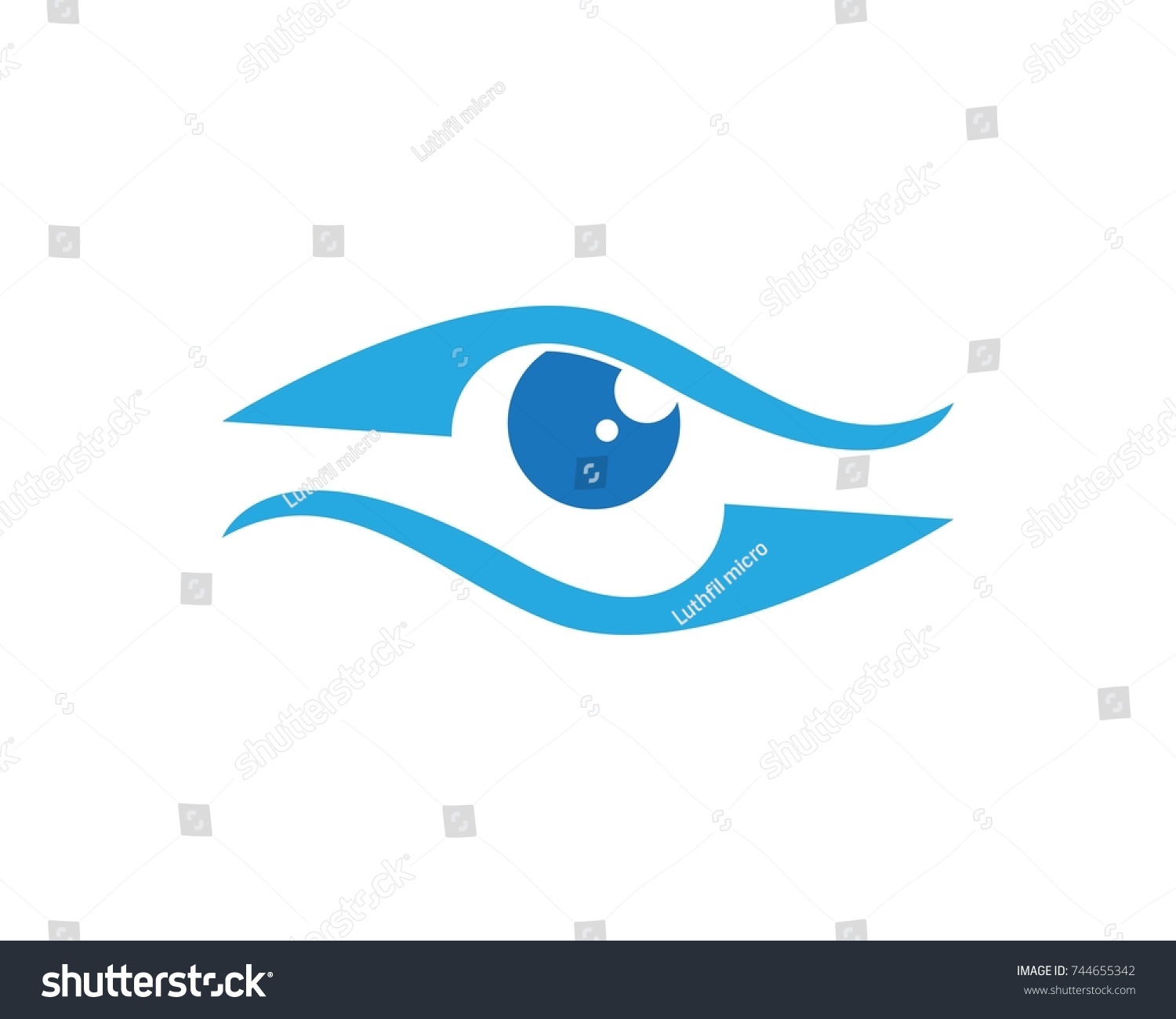 Eye Care Logos Template Stock Vector Royalty Free Shutterstock