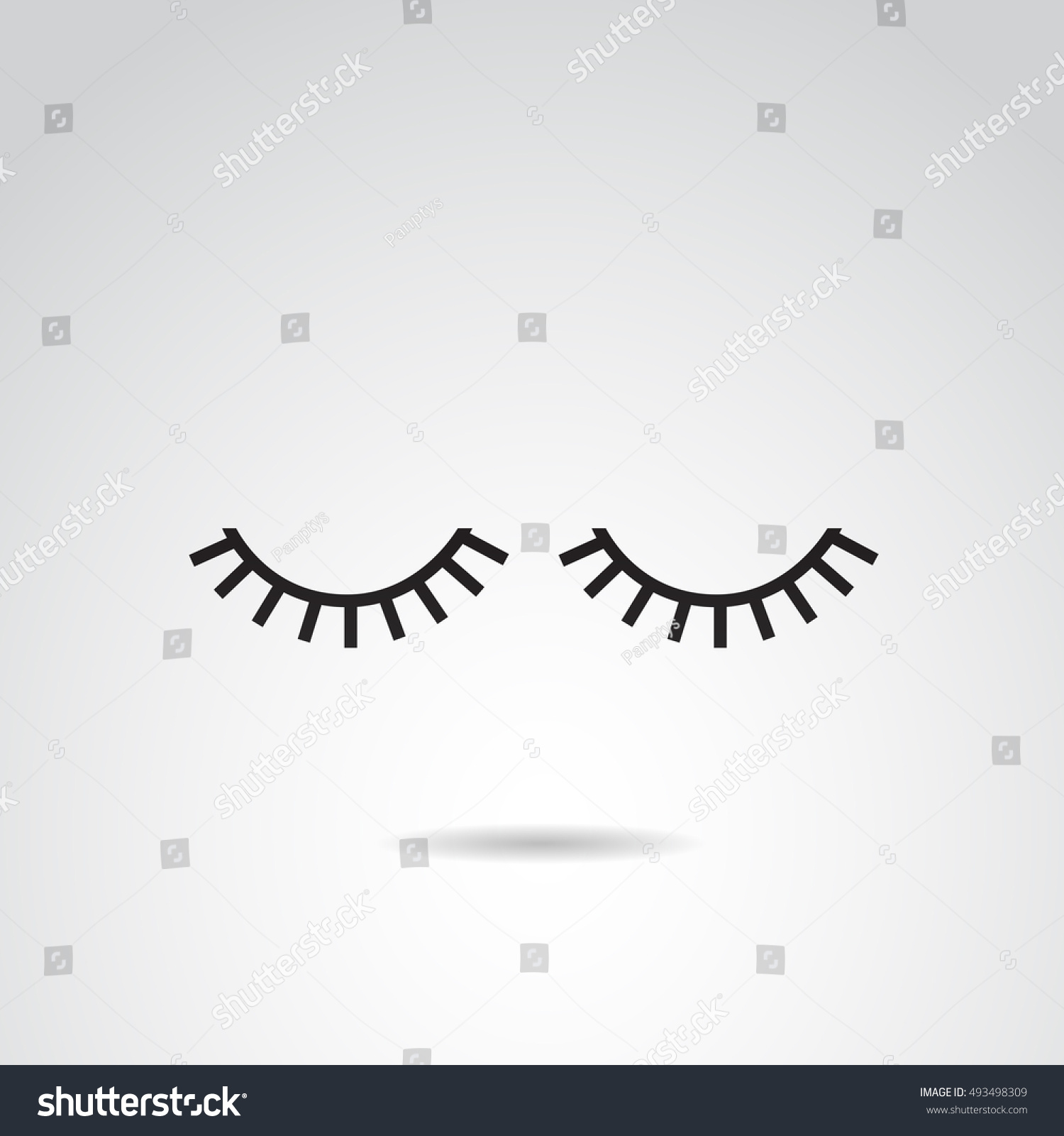 SVG of Eye icon isolated on white background. Vector art. svg