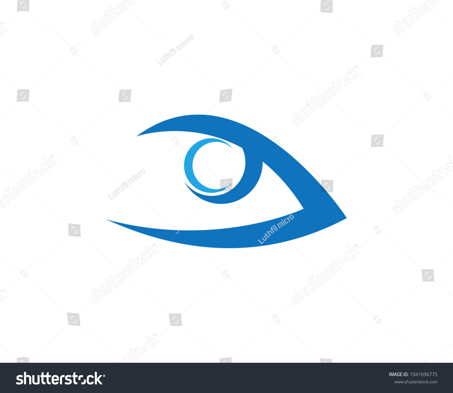 Eye Logos Vector Stock Vector (Royalty Free) 1041696775 - Shutterstock